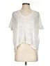 Splendid Ivory Short Sleeve Top Size S - photo 1