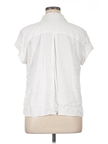 Rose + Olive Sleeveless Button-Down Shirt (view 2)