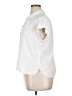 Rose + Olive 100% Rayon White Sleeveless Button-Down Shirt Size XL - photo 5