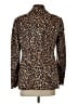 Anne Klein Animal Print Brown Blazer Size S - photo 2
