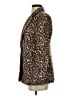 Anne Klein Animal Print Brown Blazer Size S - photo 5