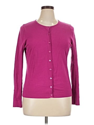 August Silk Cardigan (view 1)