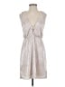 WAYF 100% Polyester Metallic Silver Cocktail Dress Size S - photo 1