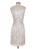 WAYF 100% Polyester Metallic Silver Cocktail Dress Size S - photo 2