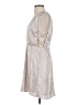 WAYF 100% Polyester Metallic Silver Cocktail Dress Size S - photo 5