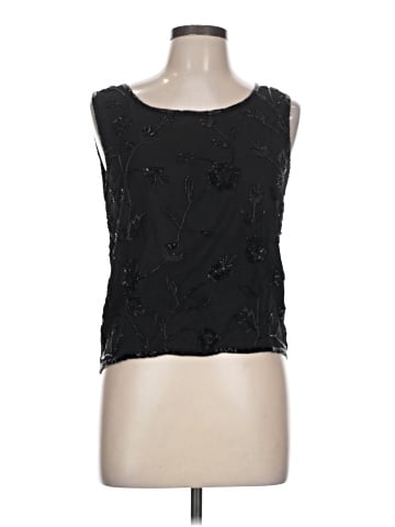 Scala Sleeveless Silk Top (view 1)