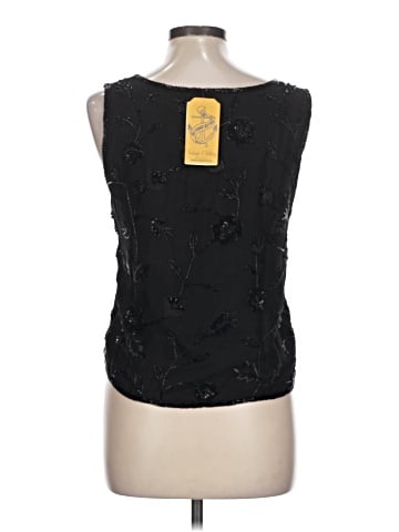 Scala Sleeveless Silk Top (view 2)