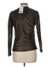 Teddi Metallic Brown Long Sleeve Top One size - photo 2