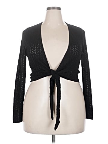 Style&Co Silk Cardigan (view 1)