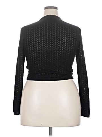Style&Co Silk Cardigan (view 2)