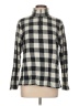 Lands' End 100% Polyester Checkered-gingham Gray Pullover Sweater Size L - photo 1