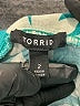 Torrid Floral Teal Casual Skirt Size 2X Plus (2) - photo 4
