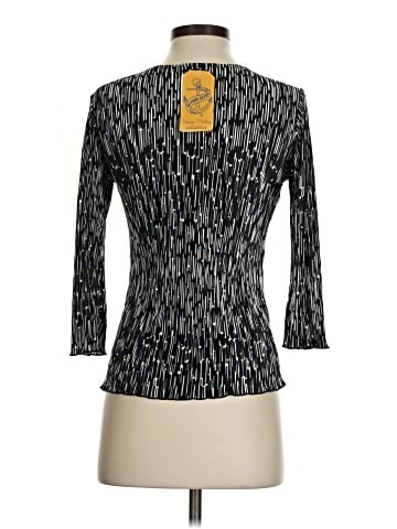 Brittany Black 3/4 Sleeve Top (view 2)