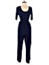 West Kei Solid Blue Jumpsuit Size M - photo 1