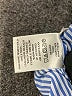 Ann Taylor Stripes Blue Long Sleeve Button-Down Shirt Size 0 - photo 8