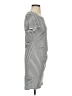 Umgee Stripes Gray Casual Dress Size S - photo 4