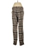 Free People Plaid Brown Casual Pants Size 0 - photo 2