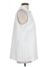 Anne Klein White Sleeveless Button-Down Shirt Size L - photo 4