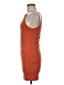 Forever 21 Solid Orange Cocktail Dress Size M - photo 5