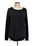 Ann Taylor LOFT Black Long Sleeve Top Size L - photo 1