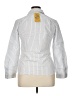 Cintas Stripes Silver White Long Sleeve Button-Down Shirt Size 14 - photo 2