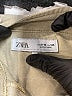 Zara Solid Tan Green 3/4 Sleeve Button-Down Shirt Size 9 - 10 - photo 3