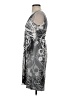 Boston Proper Paisley Silver Cocktail Dress Size XS - photo 5