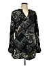 Win Win Paisley Black Long Sleeve Blouse Size Lg - XL - photo 1