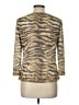 Escada Animal Print Gold 3/4 Sleeve Top Size EU 42 / US 12 - photo 2