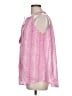Oliphant 100% Cotton Pink Sleeveless Blouse Size L - photo 5