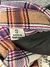 Jachs Girlfriend Plaid Brown Long Sleeve Button-Down Shirt Size S - photo 9