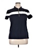 Nautica Blue Short Sleeve Top Size XL - photo 1