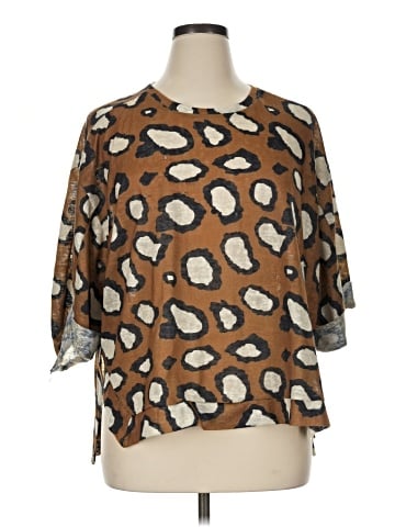 Umgee 3/4 Sleeve Blouse (view 1)