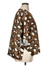 Umgee 100% Polyester Animal Print Brown 3/4 Sleeve Blouse Size XL - photo 4