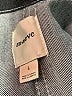 Maeve Chevron-herringbone Black Blue Denim Jacket Size L - photo 6