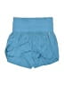 FP Movement Solid Blue Shorts Size S - photo 1