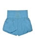 FP Movement Solid Blue Shorts Size S - photo 2