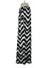 Zac & Rachel Chevron-herringbone Black Casual Pants Size S - photo 5