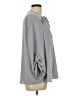 Fred David 100% Polyester Gray 3/4 Sleeve Blouse Size L - photo 4