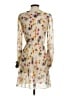 Zara Floral Ivory Cocktail Dress Size S - photo 2
