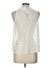 Ginger G. Ivory Sleeveless Blouse Size L - photo 2