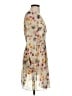 Zara Floral Ivory Cocktail Dress Size S - photo 4