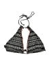 Volcom Tweed Black Swimsuit Top Size 2 - photo 1