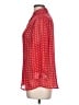 Chico's Polka Dots Red 3/4 Sleeve Blouse Size Lg (2) - photo 5