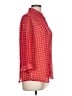 Chico's Polka Dots Red 3/4 Sleeve Blouse Size Lg (2) - photo 4