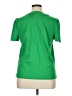 Rafaella 100% Cotton Solid Green Short Sleeve Top Size XL - photo 2
