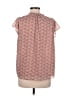 Cupcakes & Cashmere Pink Short Sleeve Blouse Size M - photo 2
