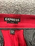 Express Solid Burgundy Dress Pants Size 00 - photo 4