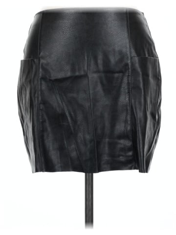 Pull&Bear Faux Leather Skirt (view 1)