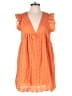 Unbranded Orange Casual Dress Size S (estimated) - photo 1